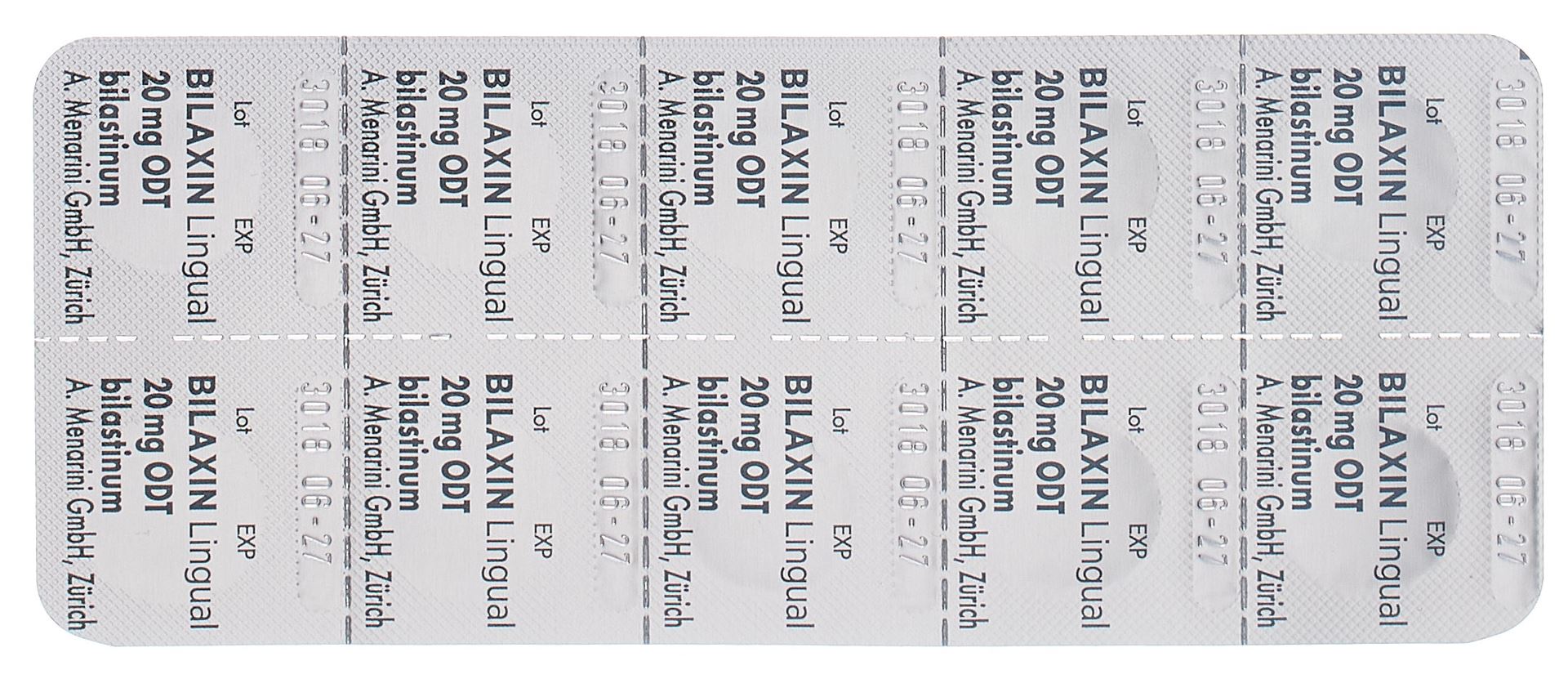 BILAXIN Lingual Schmelztabl 20 mg 10 Stk – Bild 5