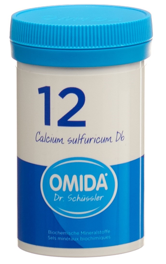 OMIDA SCHÜSSLER Nr12 Cal sulf Tabl D 6 Ds 100 g – Bild 3