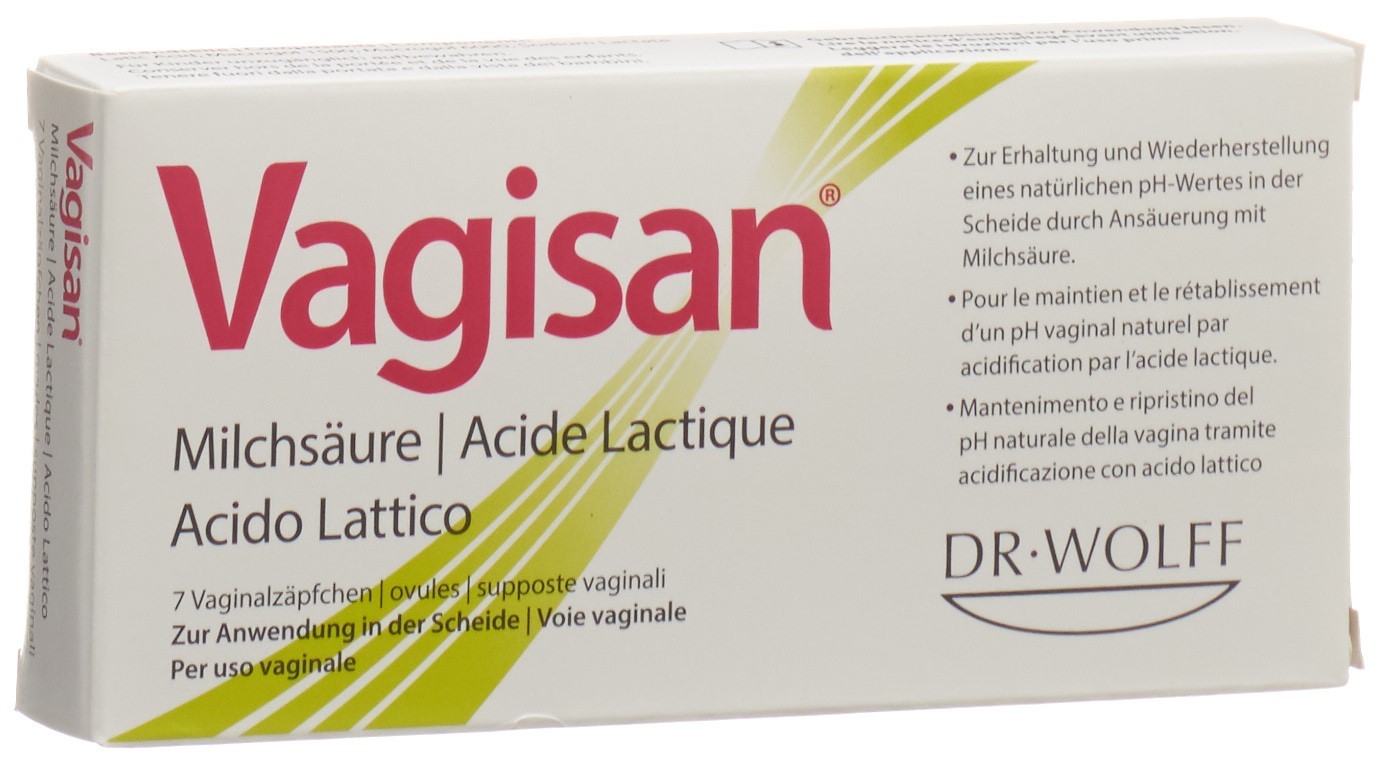 VAGISAN Milchsäurezäpfchen 7 Stk – Bild 2