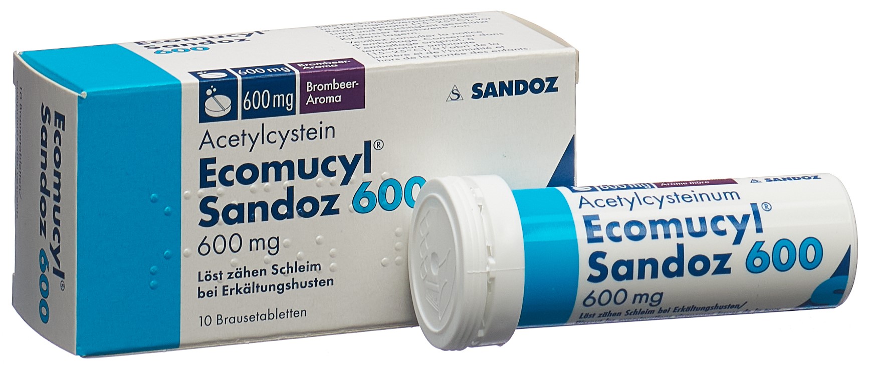 ECOMUCYL Sandoz Brausetabl 600 mg Ds 10 Stk – Bild 5