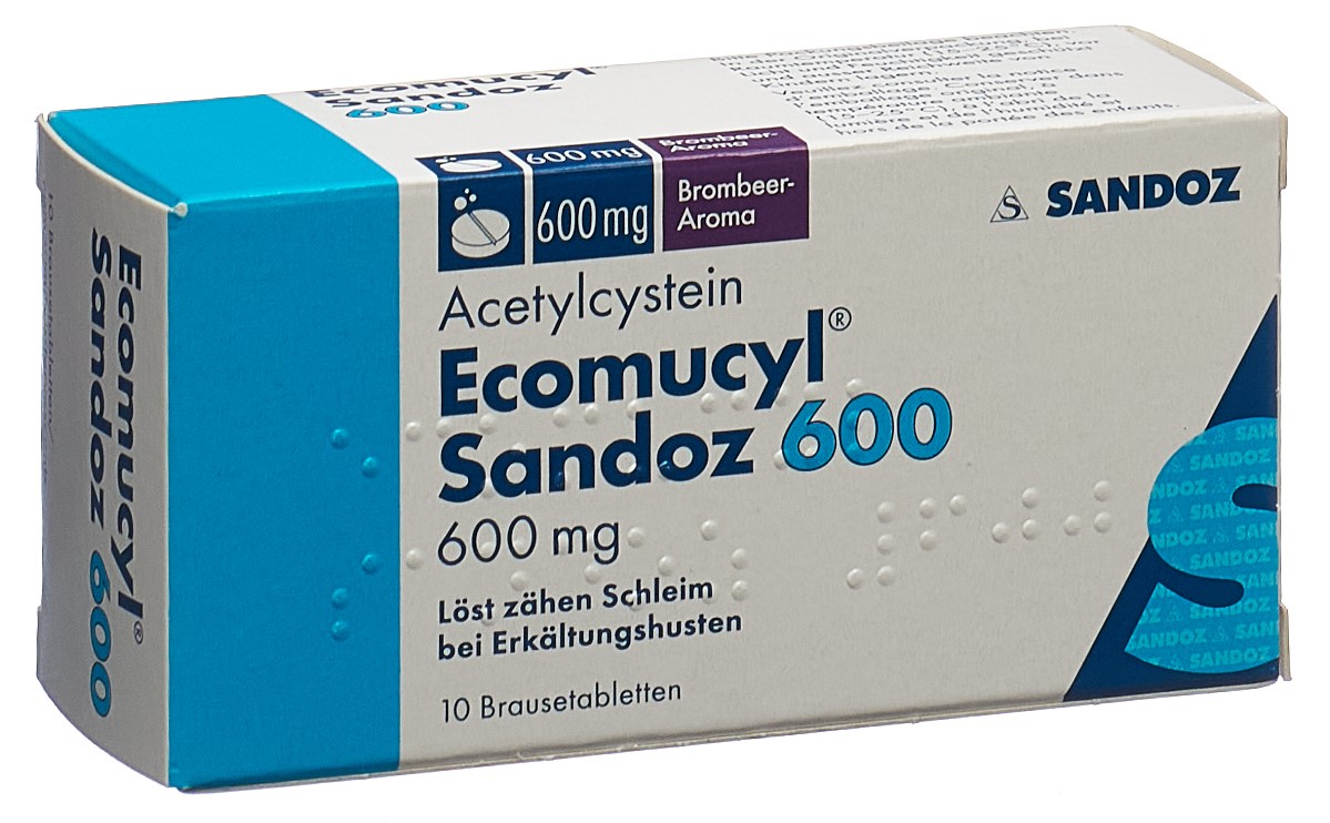ECOMUCYL Sandoz Brausetabl 600 mg Ds 10 Stk – Bild 3