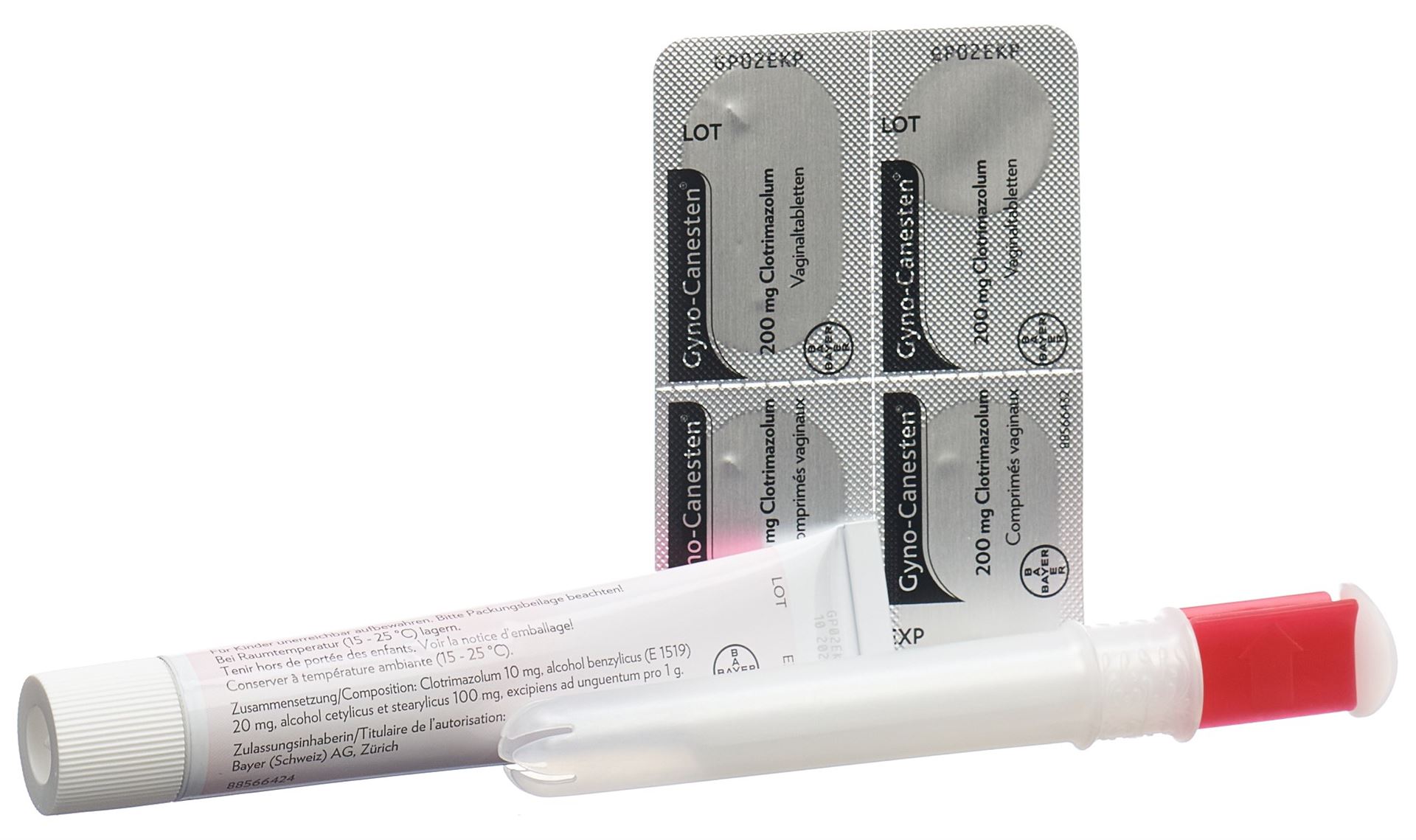 GYNO-CANESTEN Kombipack 3 Vag Tabl+20 g Creme – Bild 8