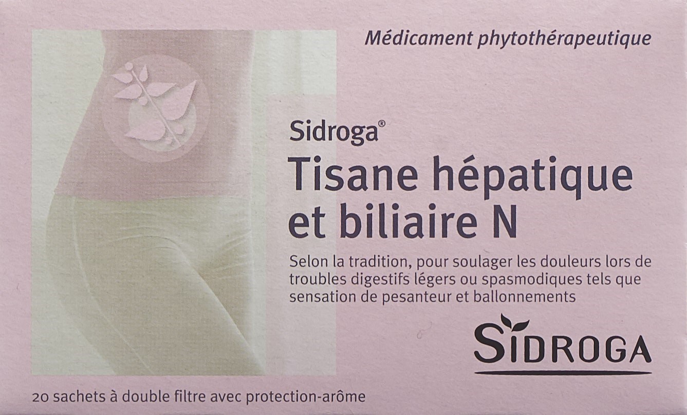 SIDROGA Gallen- und Lebertee N 20 Btl 2 g – Bild 2