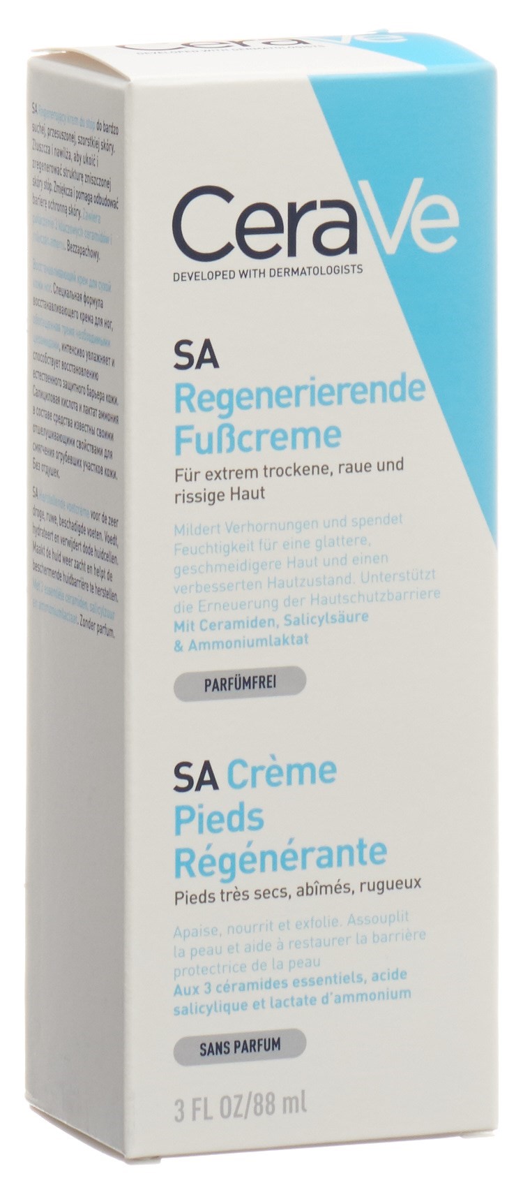 CERAVE Regenerierende Fusscreme Tb 88 ml – Bild 2