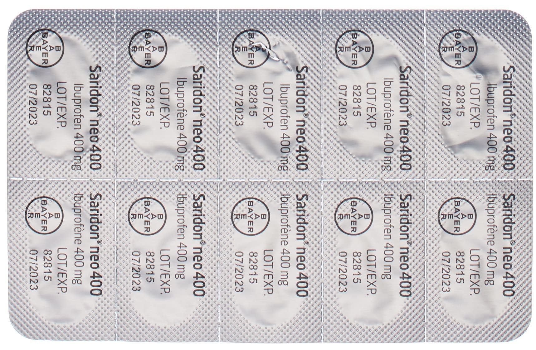 SARIDON neo Filmtabl 400 mg 10 Stk – Bild 8