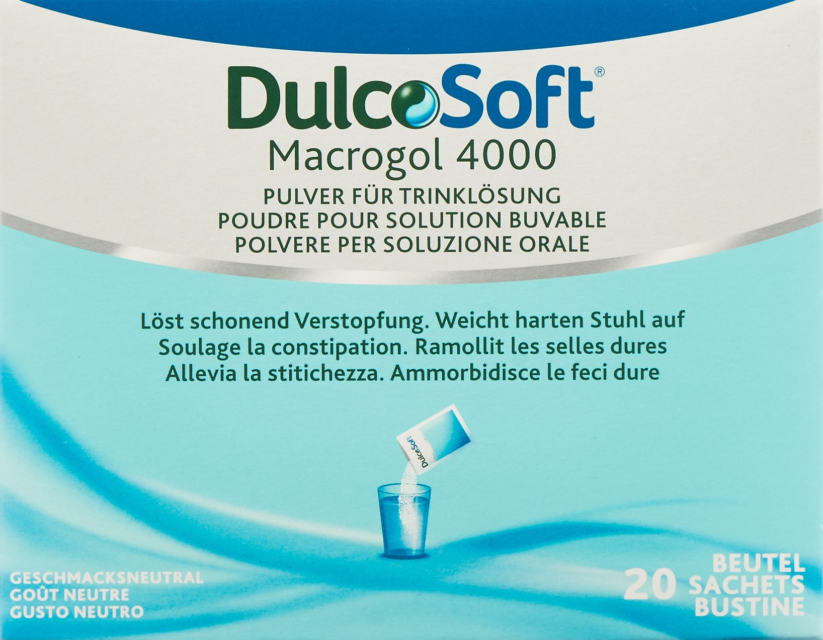 DULCOSOFT Plv für Trinklösung 20 Btl 10 g