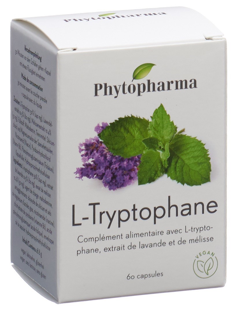 PHYTOPHARMA L-Tryptophan Kaps Ds 60 Stk – Bild 4