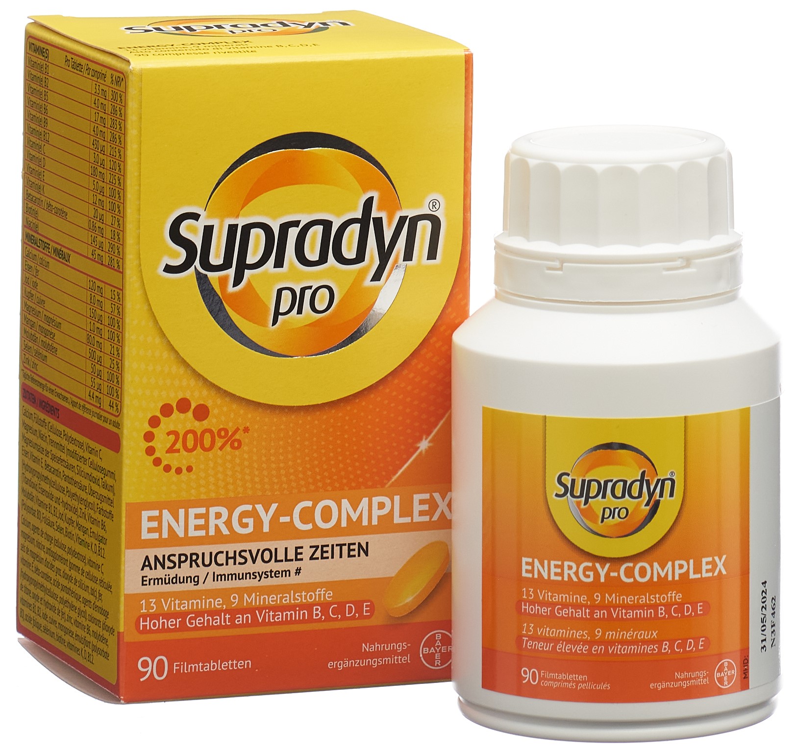 SUPRADYN pro energy-complex Filmtabl Ds 90 Stk – Bild 5