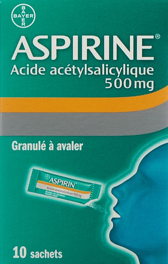 ASPIRIN Gran 500 mg Btl 10 Stk – Bild 2