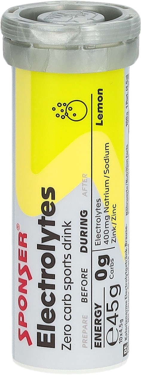 SPONSER Electrolytes Tabs Lemon 10 Stk
