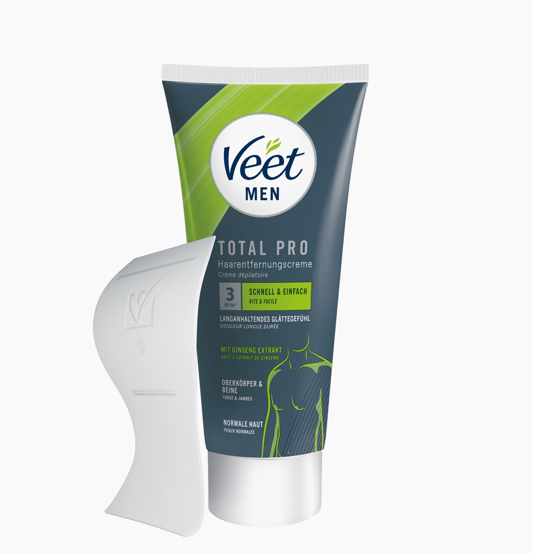 VEET FOR MEN Enthaarungs Gelcreme Körper Tb 200 ml – Bild 2