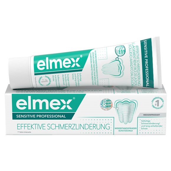 ELMEX SENSITIVE PROF Zahnpasta Tb 75 ml – Bild 2