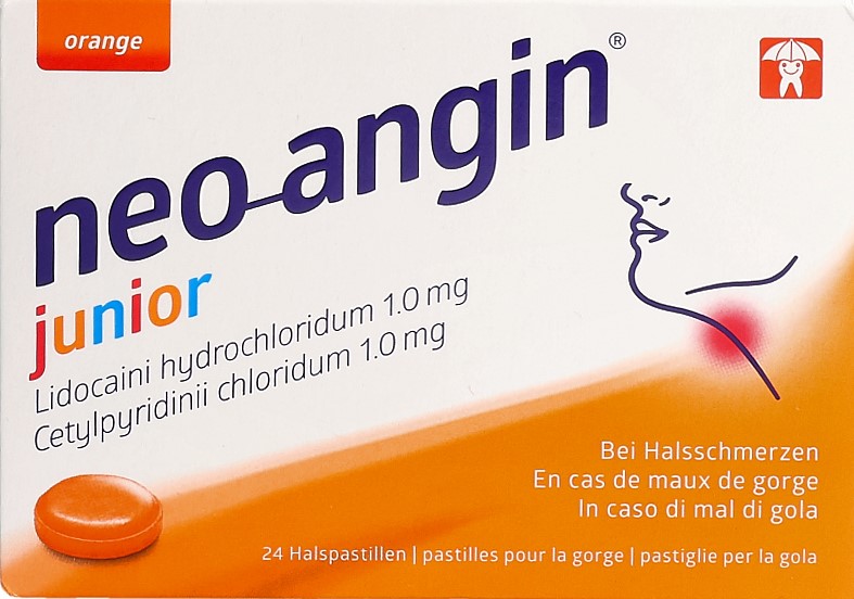 NEO-ANGIN junior Lutschtabl 24 Stk