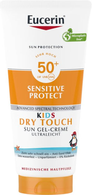 EUCERIN SUN KIDS D Tou Gel-Cr Lot LSF50+ Fl 200 ml