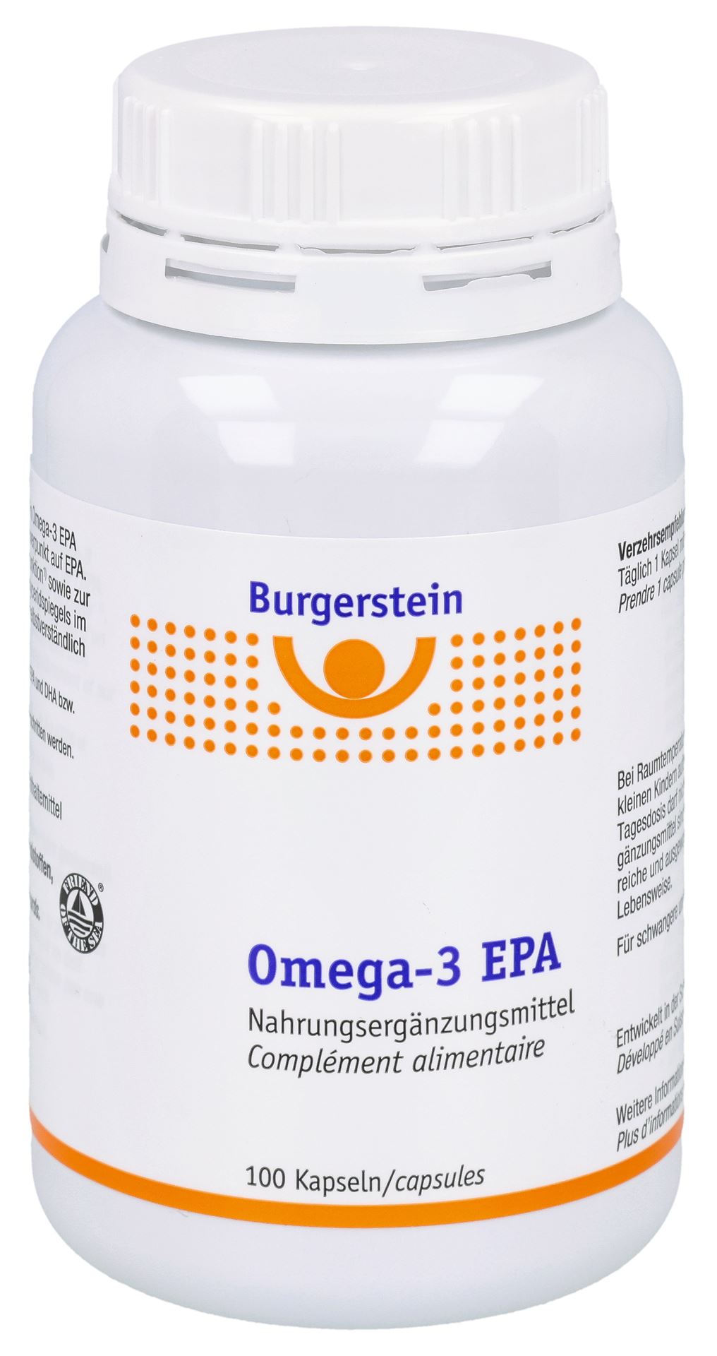 BURGERSTEIN Omega 3-EPA Weichkaps Ds 100 Stk – Bild 2