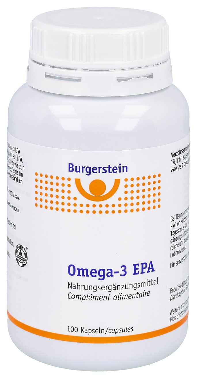 BURGERSTEIN Omega 3-EPA Weichkaps Ds 100 Stk