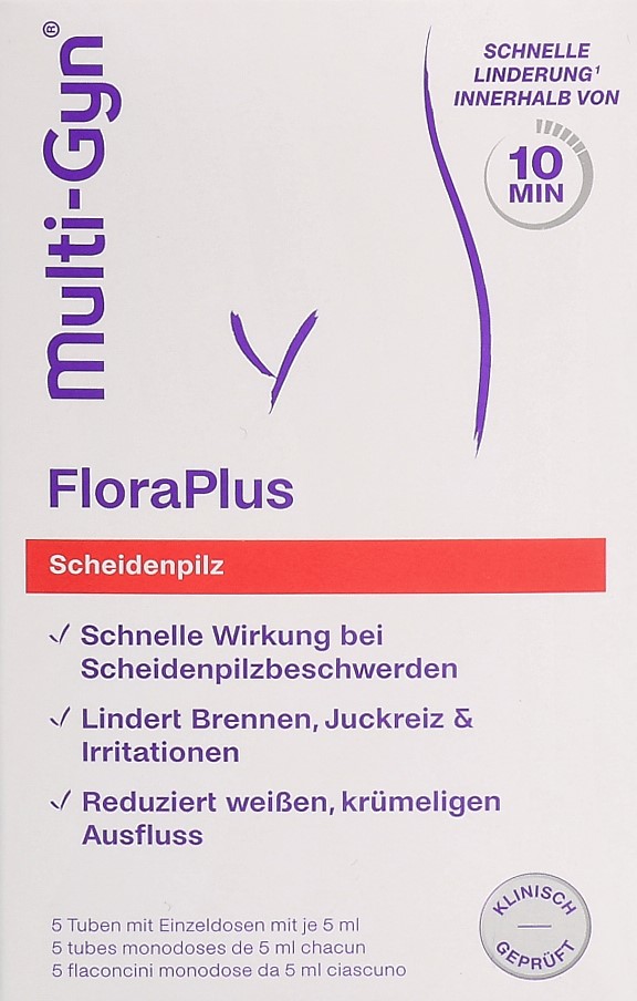MULTI-GYN FloraPlus Gel Scheidenpilz 5 Tb 5 ml