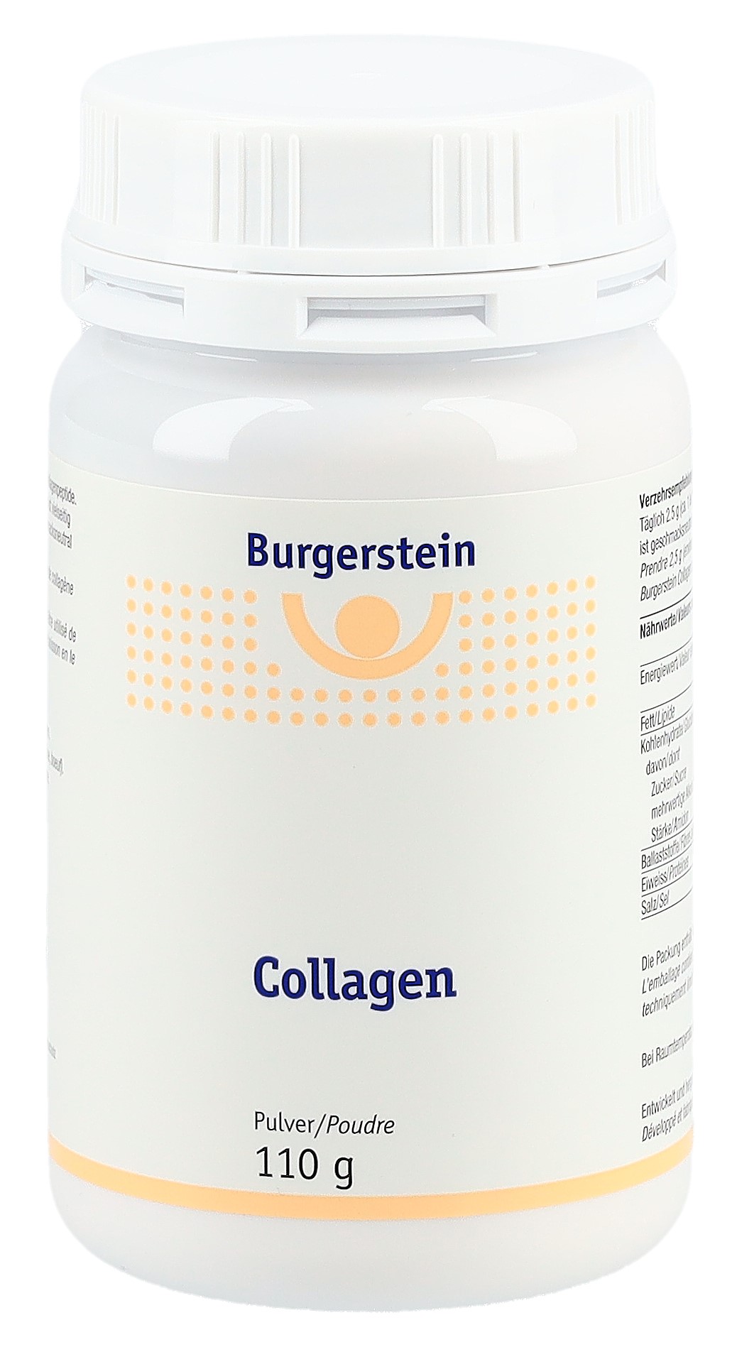 BURGERSTEIN Collagen Plv Ds 110 g – Bild 2