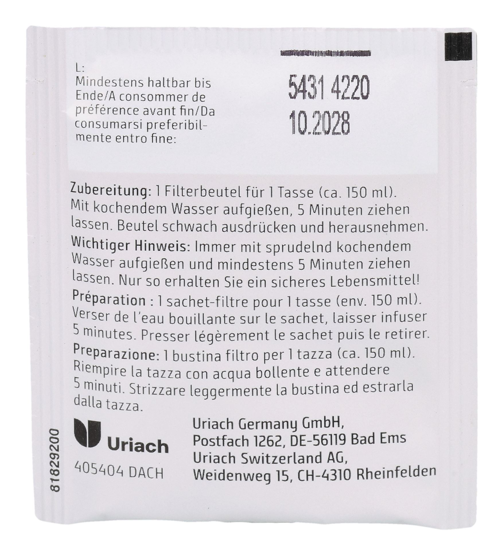 SIDROGA Wermutkraut Btl 20 Stk – Bild 8