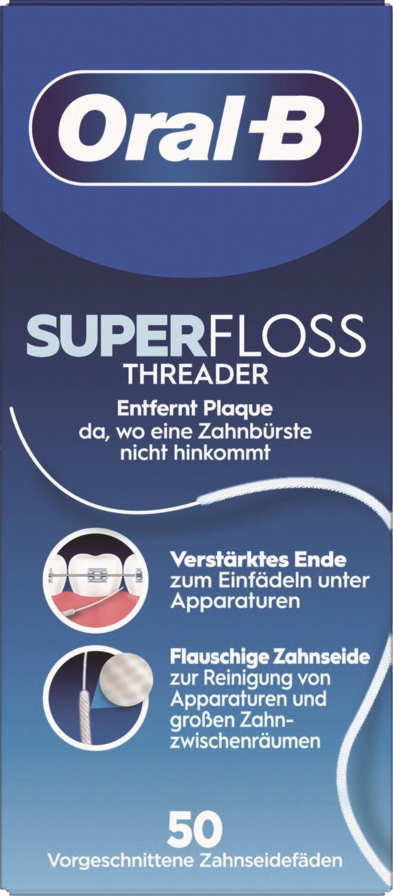 ORAL-B Super Floss Zahnseide 50 Stk