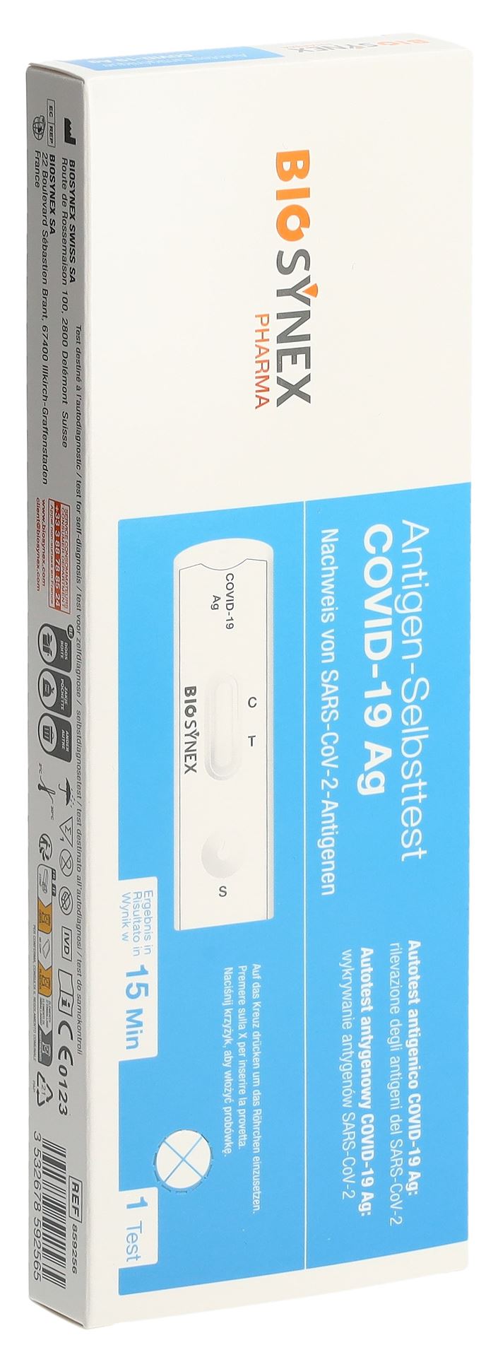 BIOSYNEX Antigen-Selbsttest COVID-19 Ag – Bild 3