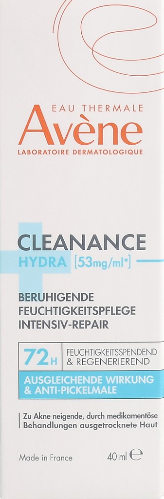 AVENE Cleanance HYDRA Creme (neu) 40 ml